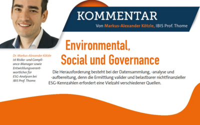 Environmental, Social und Governance
