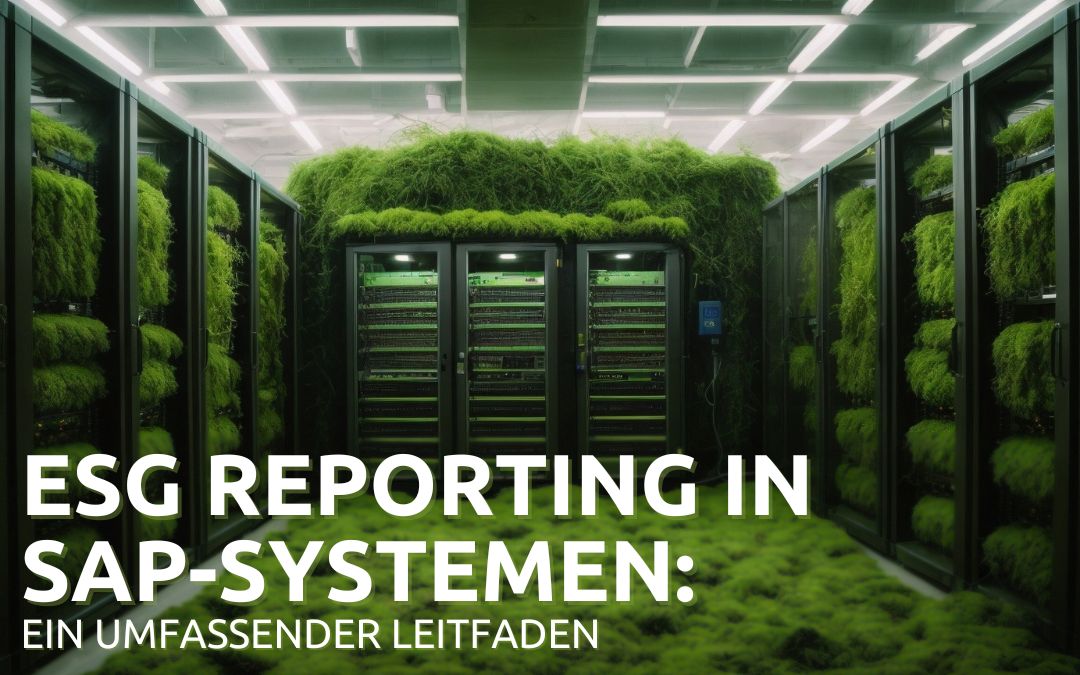 ESG Reporting in SAP-Systemen